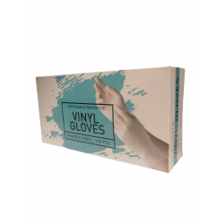 GUANTES VINILO 100 UNIDS...